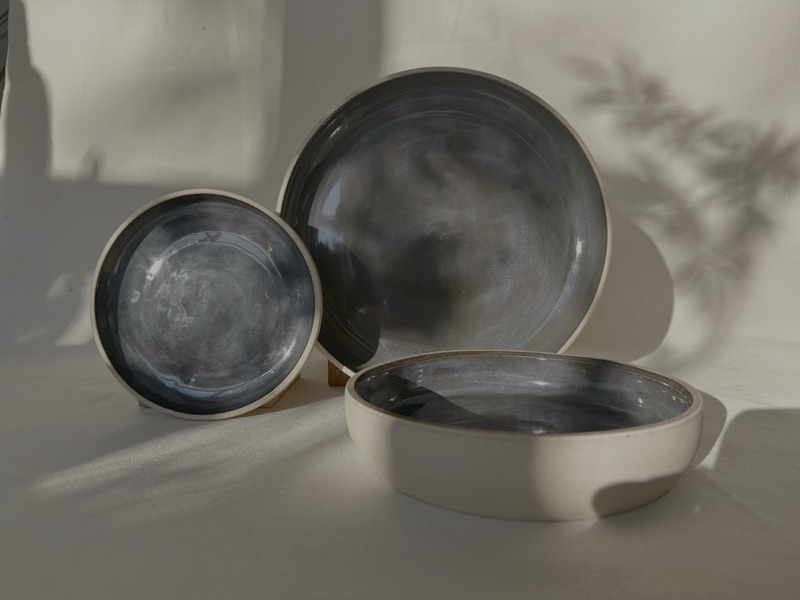 Glazed Pottery Piece