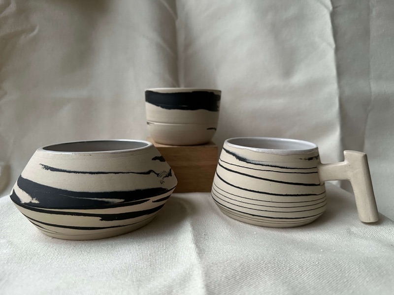 Striped Vessel Collection